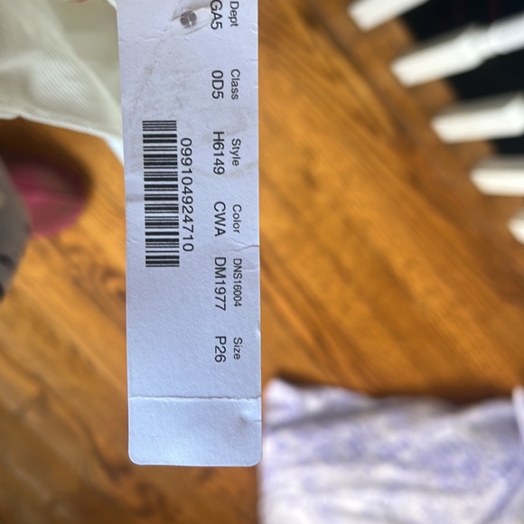 Jcrew Jean skirt size 26p around size 2 - Picture 2 of 2